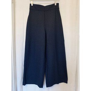High Waist Wide Cropped Pants